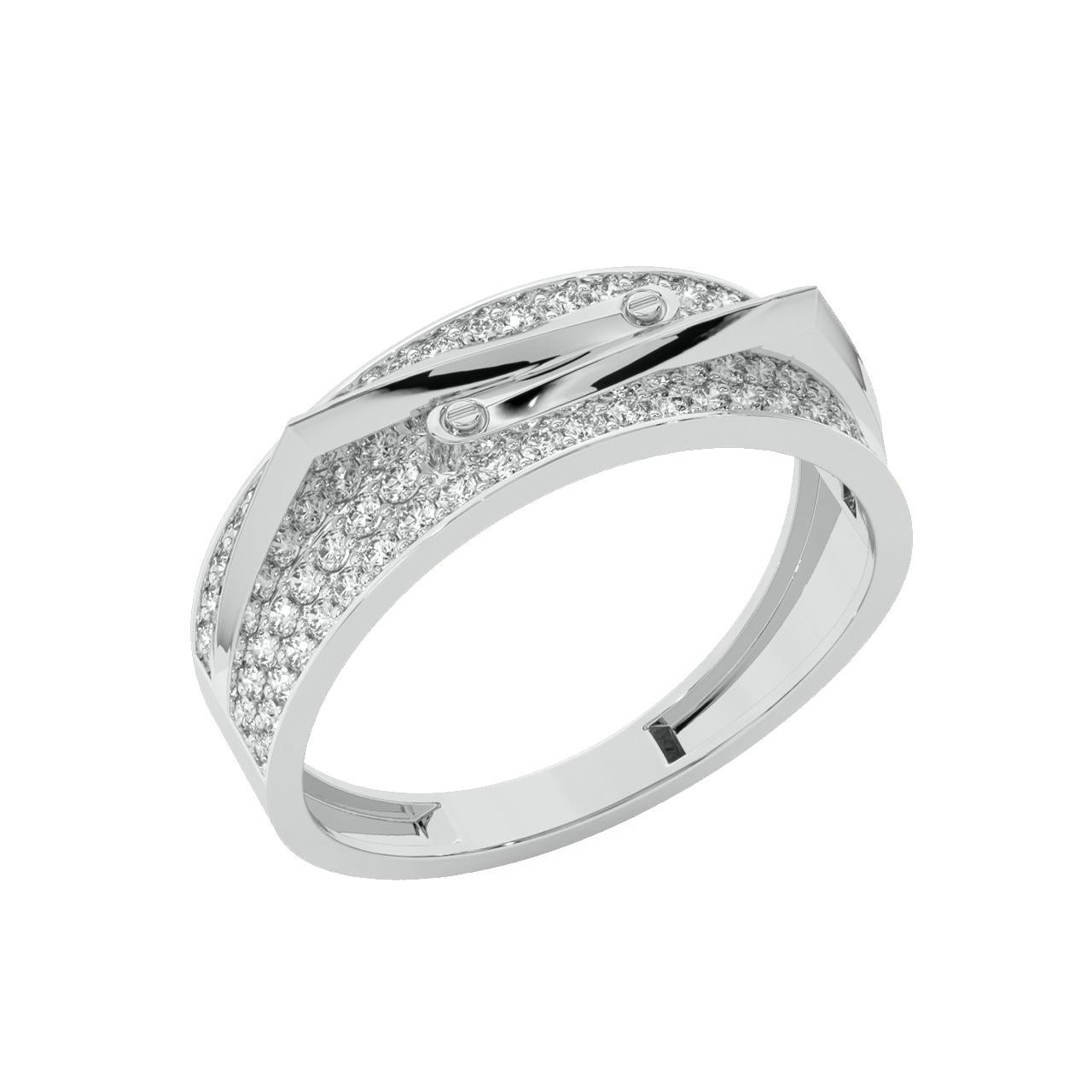 Elen Round Diamond Ring For Him